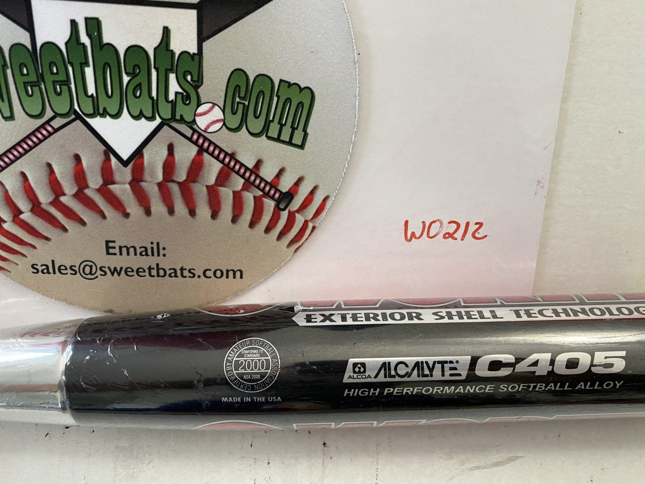 Ultra Rare Worth SSEST Aluminum C405 softball bat Black ASA 2000 NIW EST 28.5