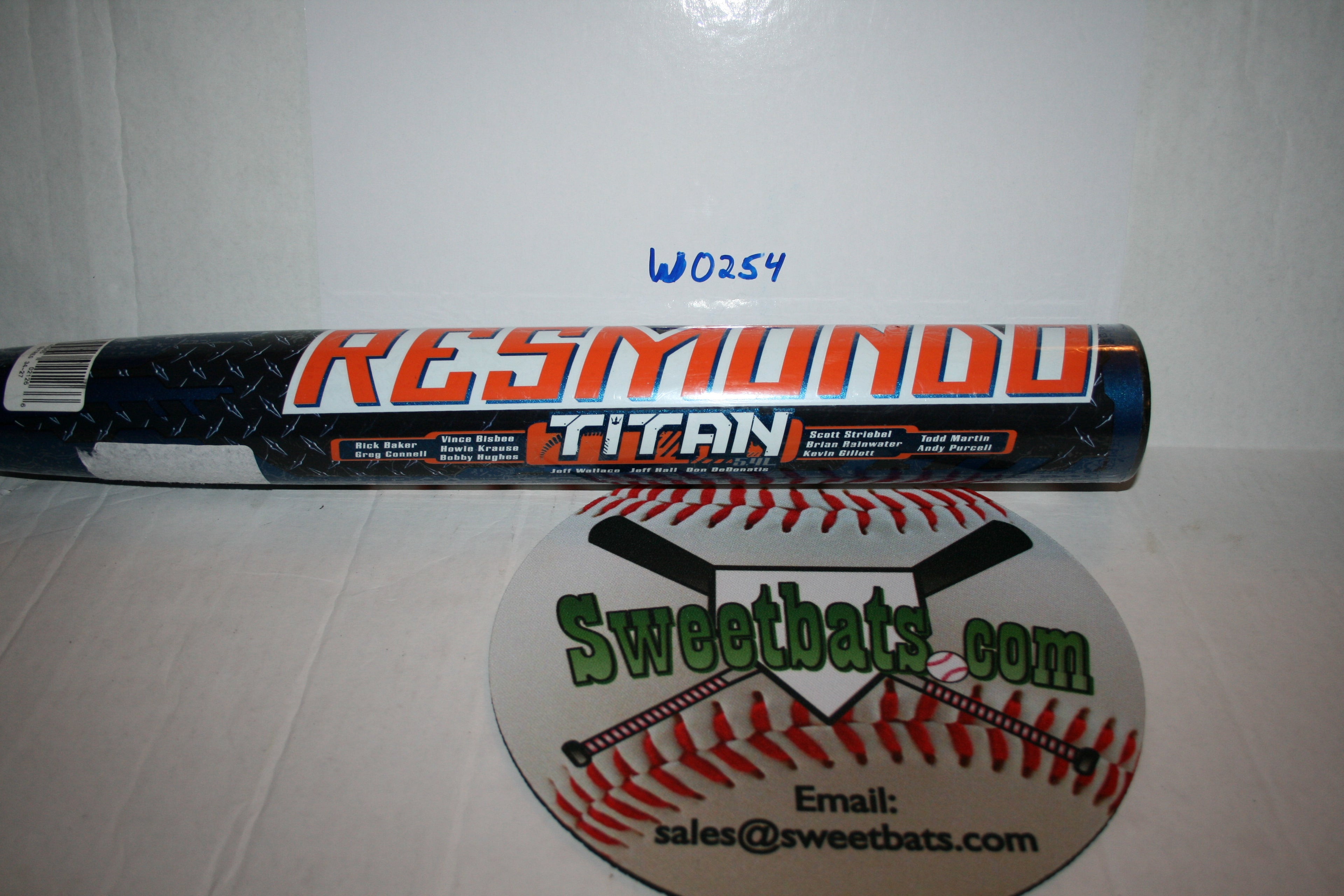 Ultra Rare NIW New 2009 Worth TITAN Team Resmondo softball bat Max ENDLOAD SBTRES USSSA 220
