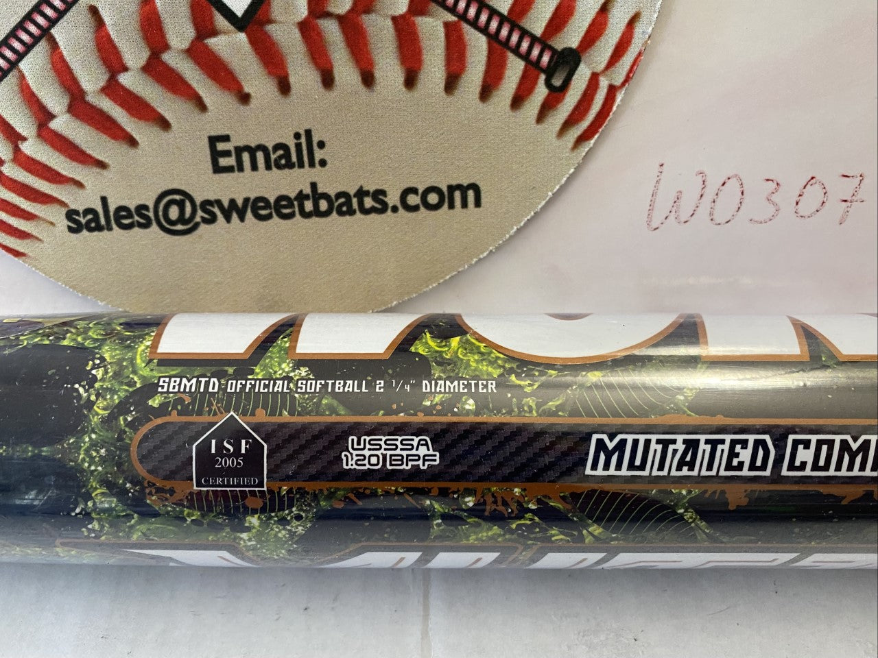 NIW RARE 2011 Worth MUTANT 120 Slowpitch Softball bat SBMTD HOT 34 26 5.4L USSSA 220