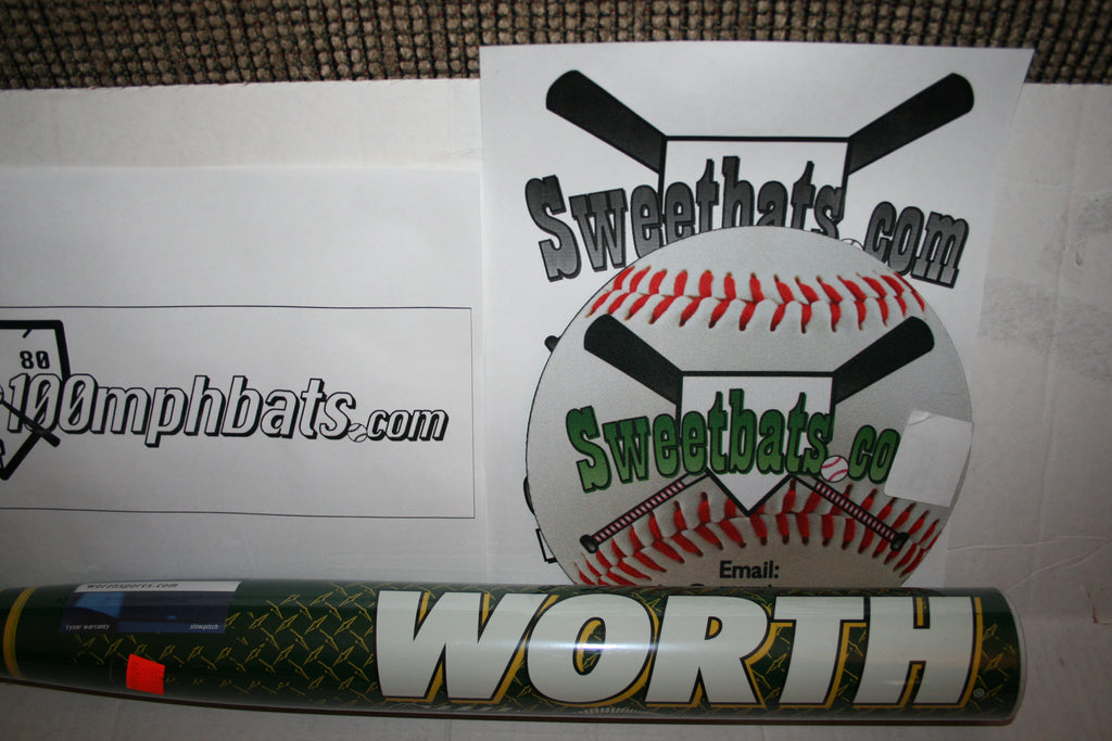 Worth Titan 5.4L Unleashed Softball Bat 34 NIW USSSA 220 Slowpitch SBTSBF Softball Fans
