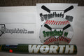 Worth Titan 5.4L Unleashed Softball Bat 34 NIW USSSA 220 Slowpitch SBTSBF Softball Fans