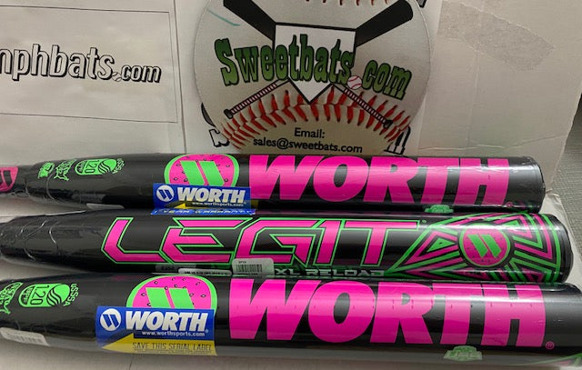 RARE 2018 Worth LEGIT Watermelon USSSA 220 Slowpitch Softball bat WWATML NIW New