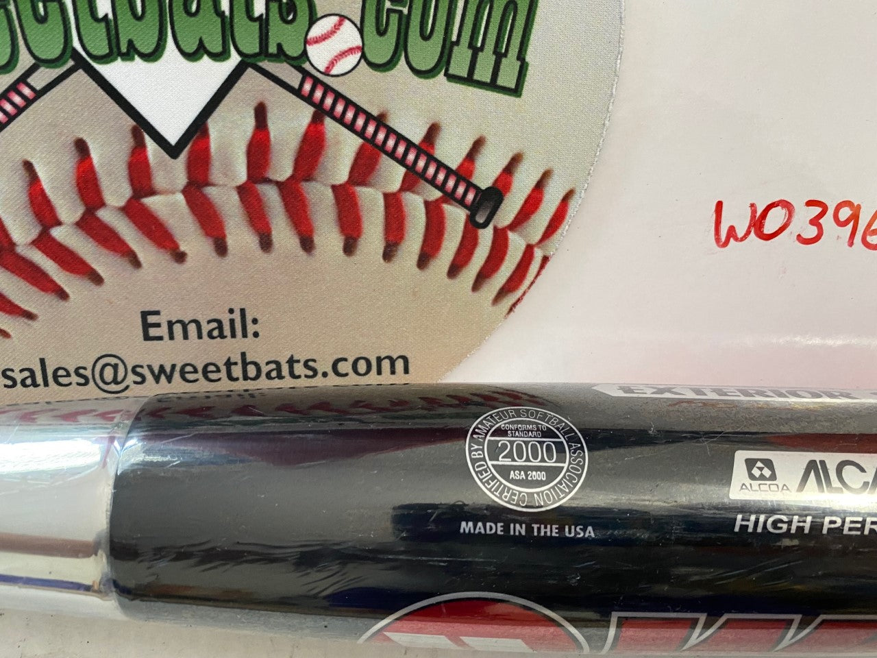RARE NIW NEW Worth SSEST Aluminum C405 softball bat Black ASA 2000 EST 28 34 28.4