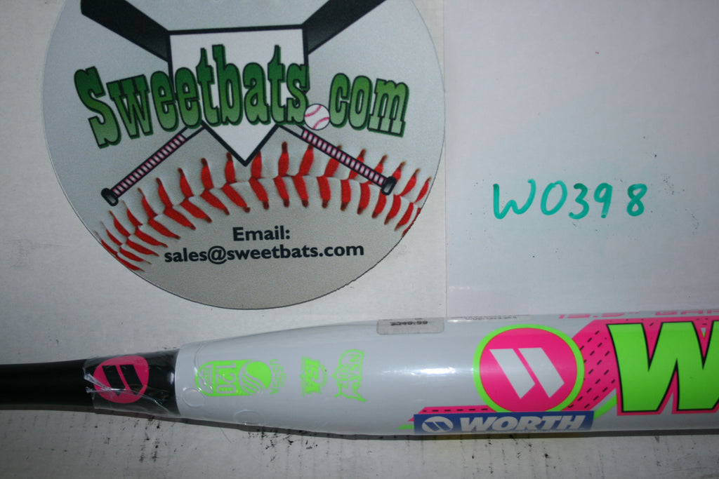 RARE 2019 Worth LEGIT Watermelon USSSA 220 Slowpitch Softball bat 34 WMELON NIW