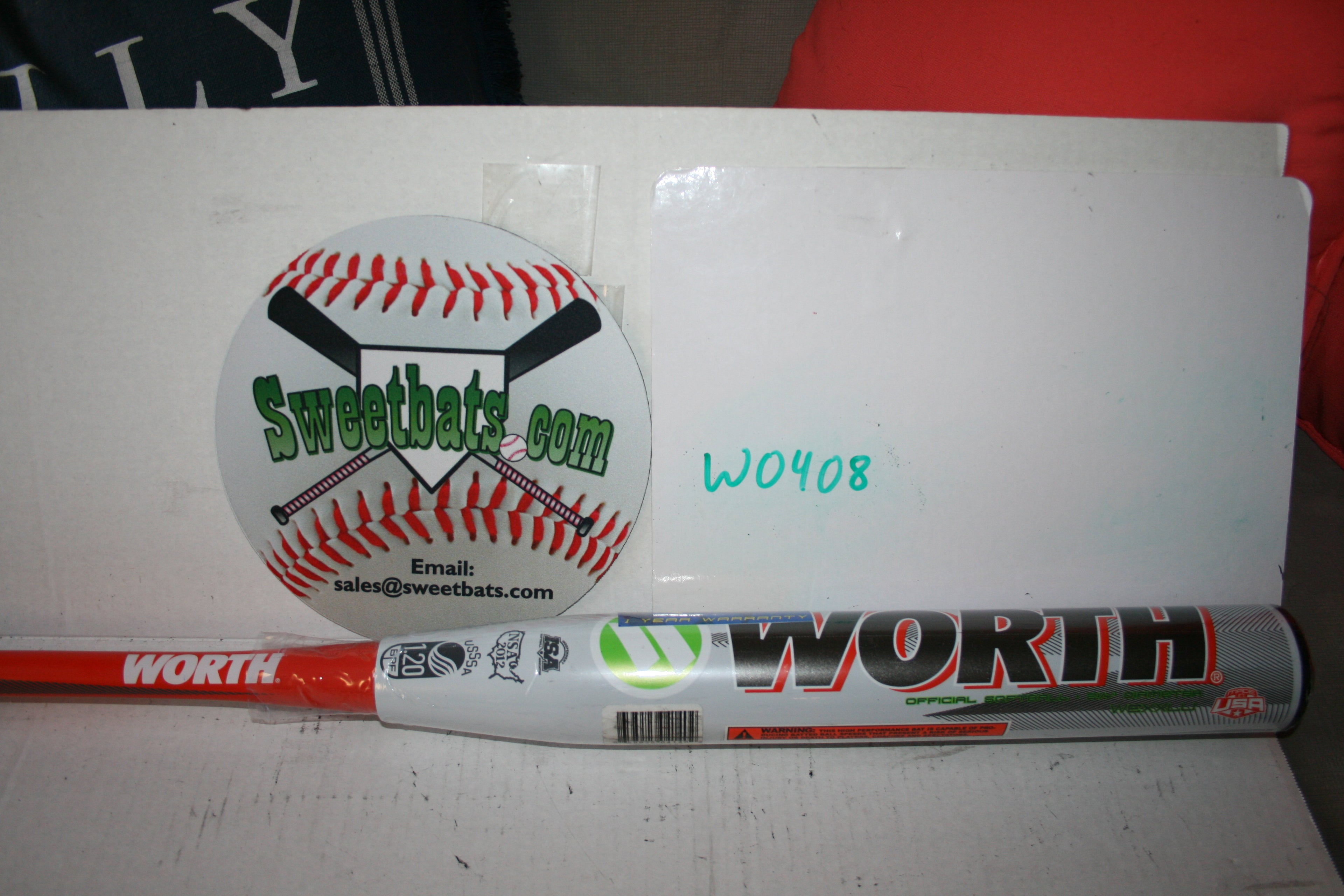 NIW New RARE 2019 Worth EST COMP XXL USSSA 220 Slowpitch Softball bat 27 WEXXLU 12.5"