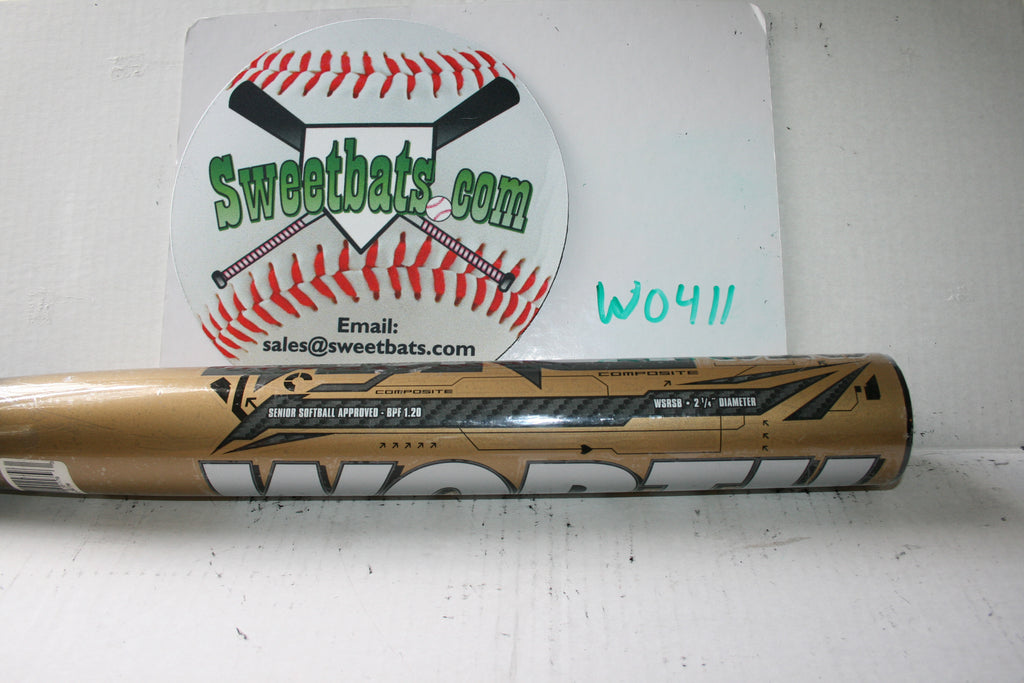 ULTRA RARE WORTH LAUNCH 510 SENIOR SLOWPITCH SOFTBALL BAT NEW NIW WSRSB