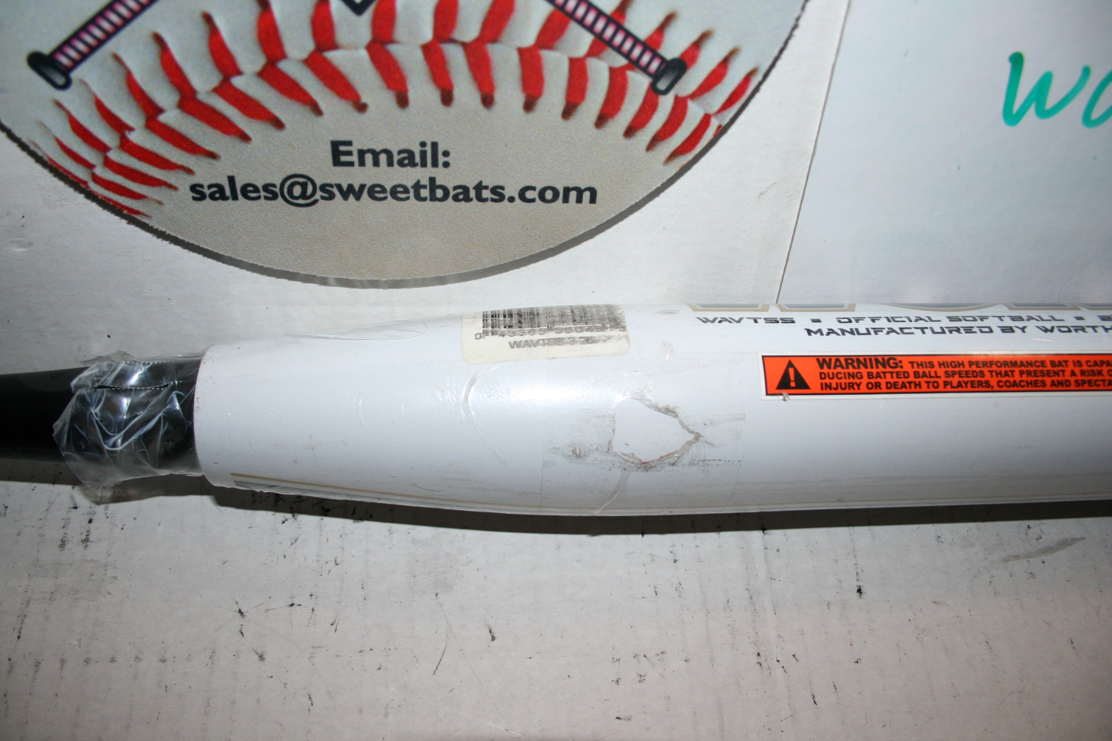 NIW Worth AT18 AT 18 Senior Slowpitch Softball Bat WAVTSS 28 SSUSA 13.5 TANNER