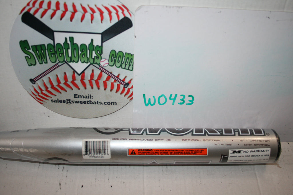 NIW 2020 Worth AT18 AT 18 Senior Slowpitch Softball Bat WTANSS 28 SSUSA 13.5 TANNER