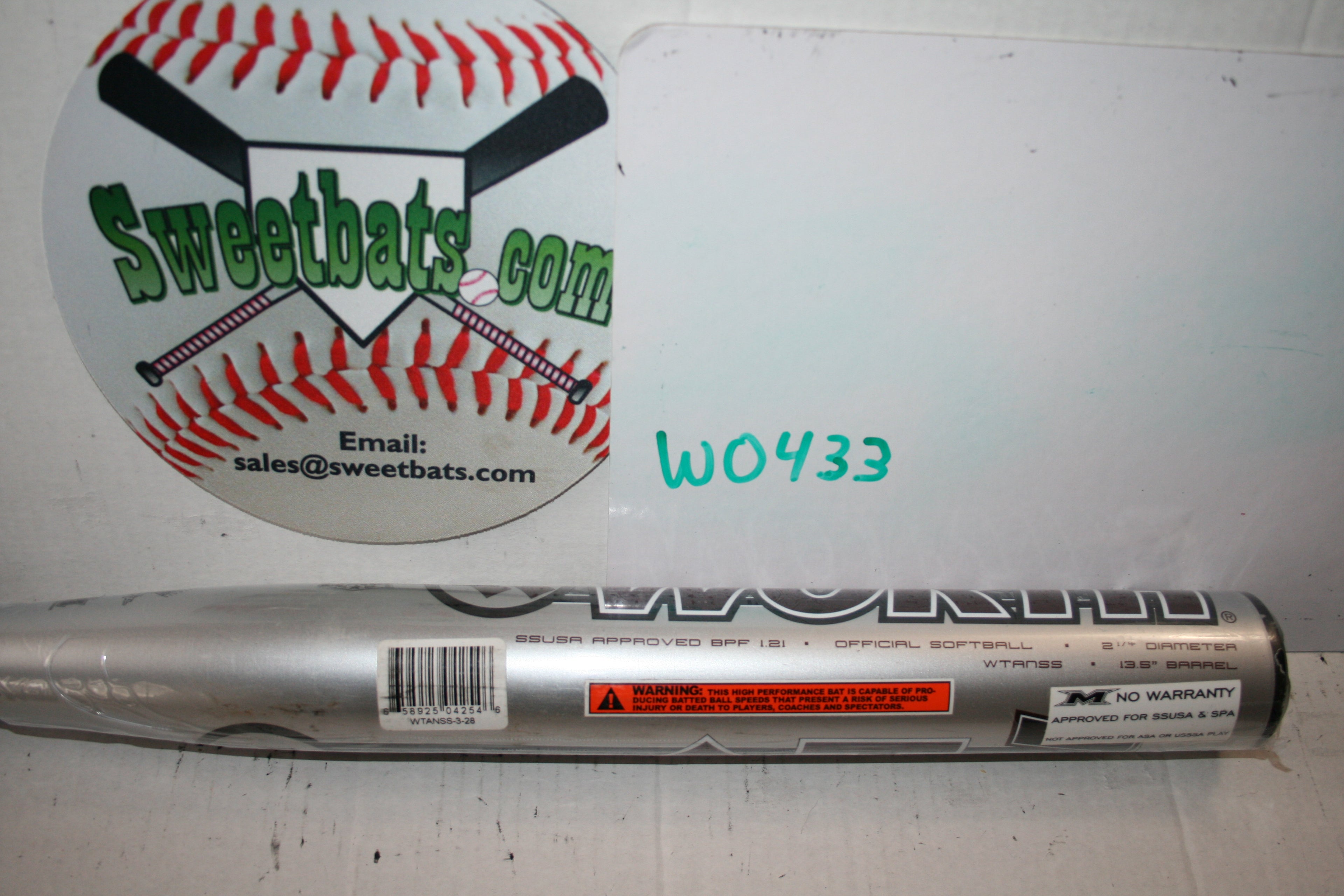 NIW 2020 Worth AT18 AT 18 Senior Slowpitch Softball Bat WTANSS 28 SSUSA 13.5 TANNER