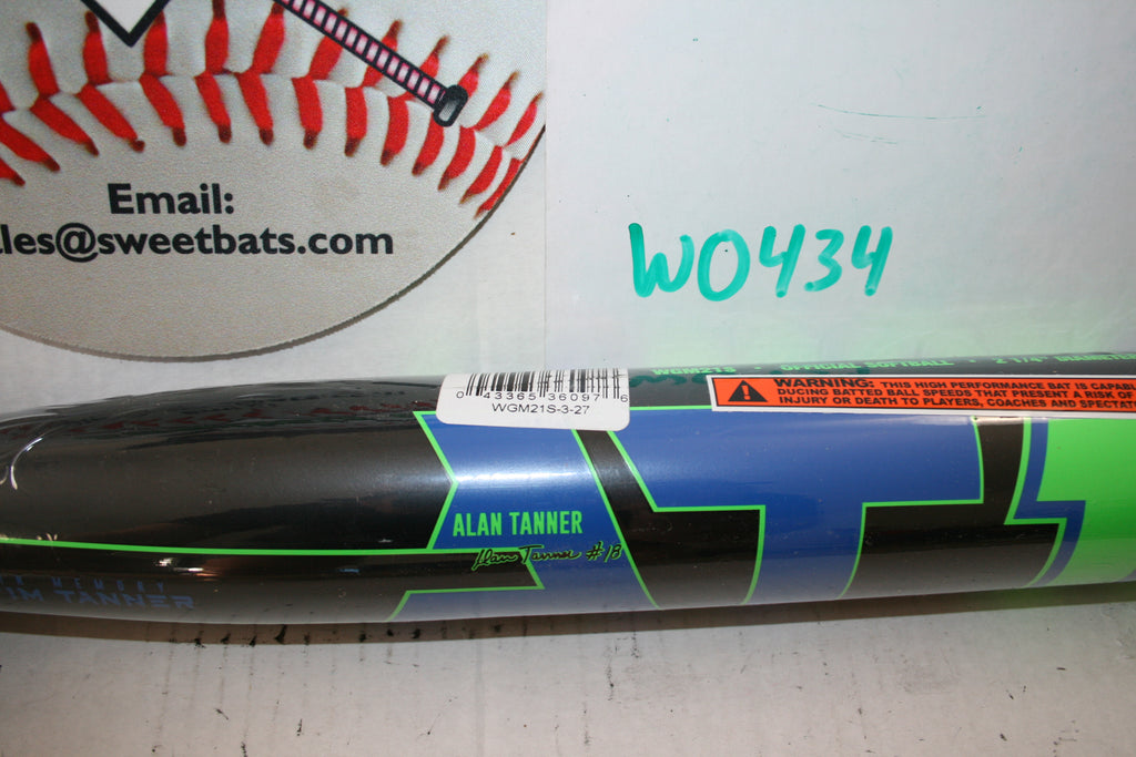 NIW 2022 Worth AT18 AT 18 GAMER XL Senior Slowpitch Softball Bat WGM21S SSUSA 12.5