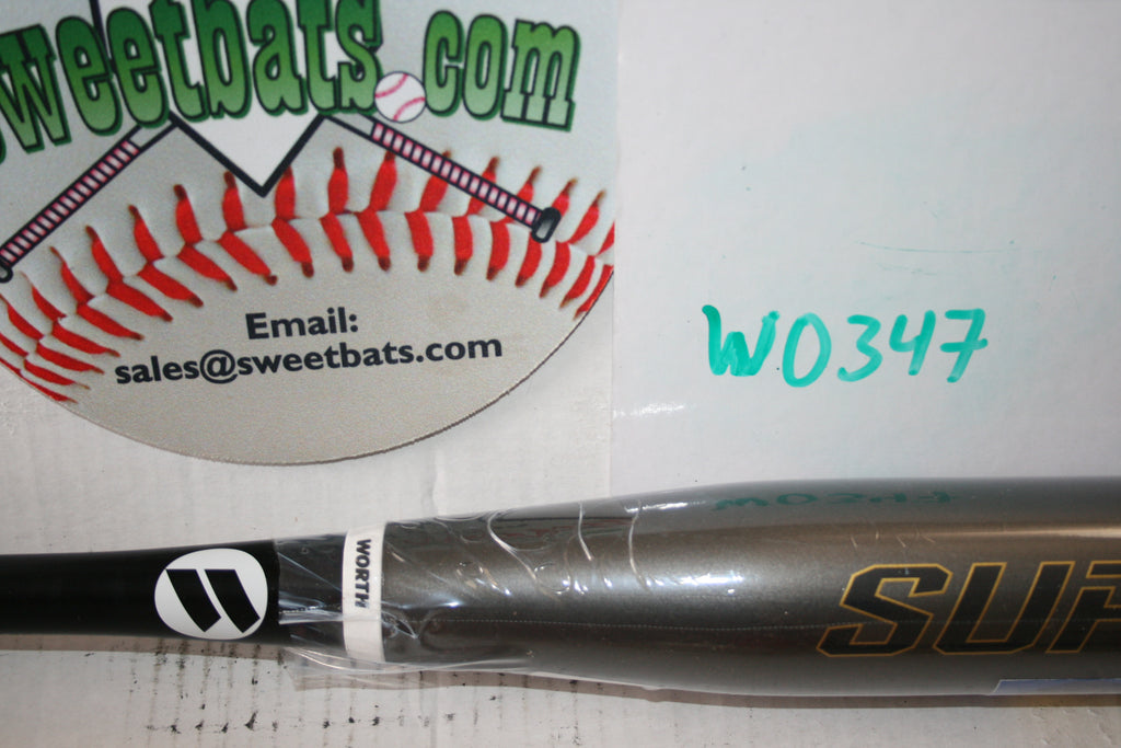 NIW Worth SuperCell XL GOLD ASA USA Softball Slowpitch Softball Bat WSG22A 13.5" 2022