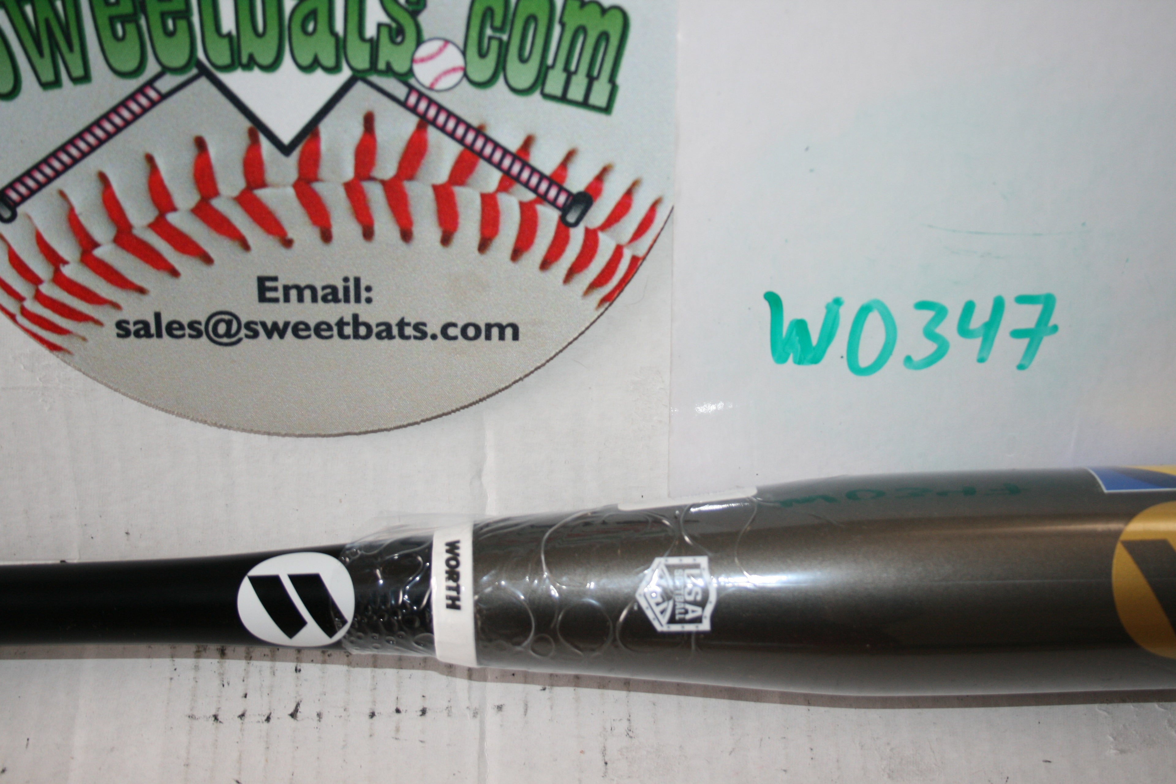 NIW Worth SuperCell XL GOLD ASA USA Softball Slowpitch Softball Bat WSG22A 13.5" 2022