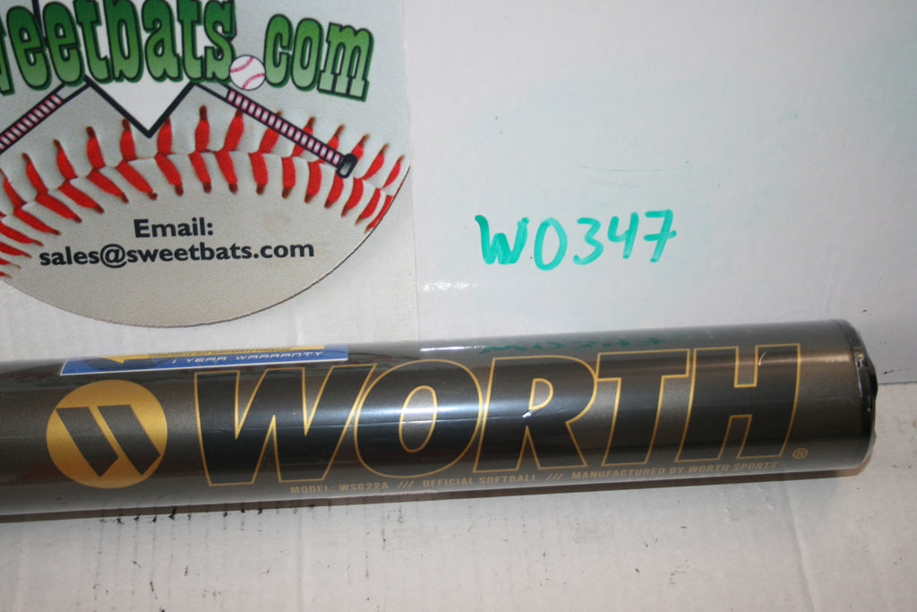 NIW Worth SuperCell XL GOLD ASA USA Softball Slowpitch Softball Bat WSG22A 13.5" 2022