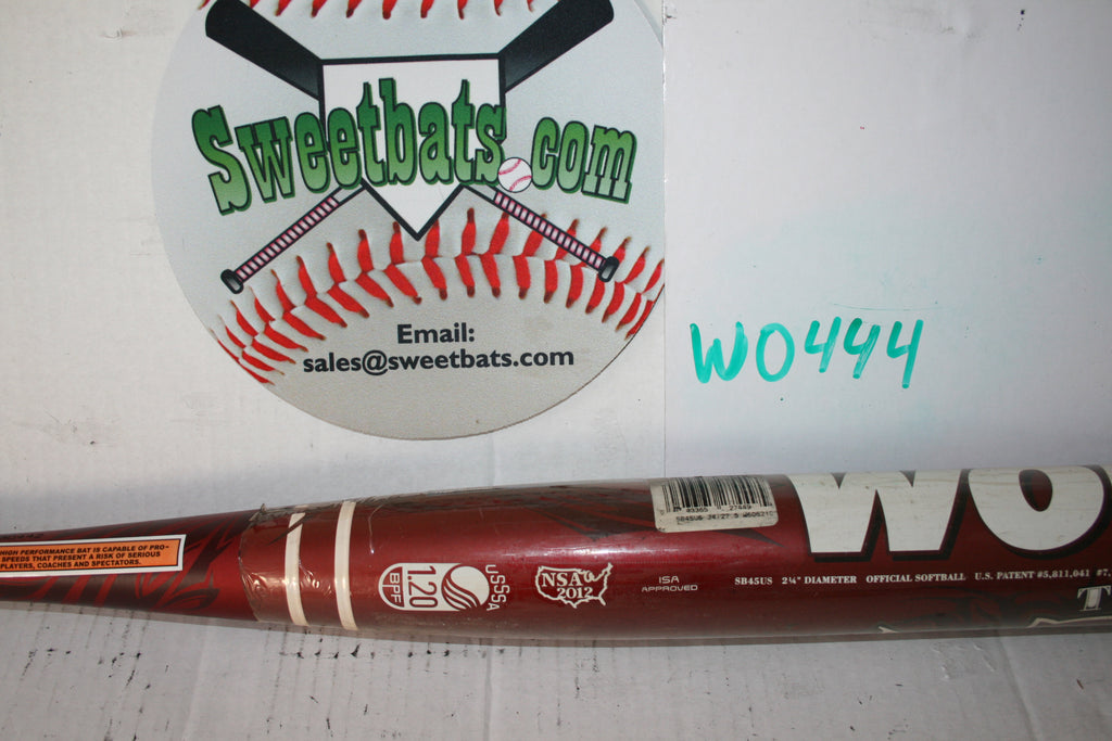 Worth TEAM 454 SB45US USSSA 220 NSA Softball Bat NIW New RELOAD END LOAD Endload SLOWPITCH