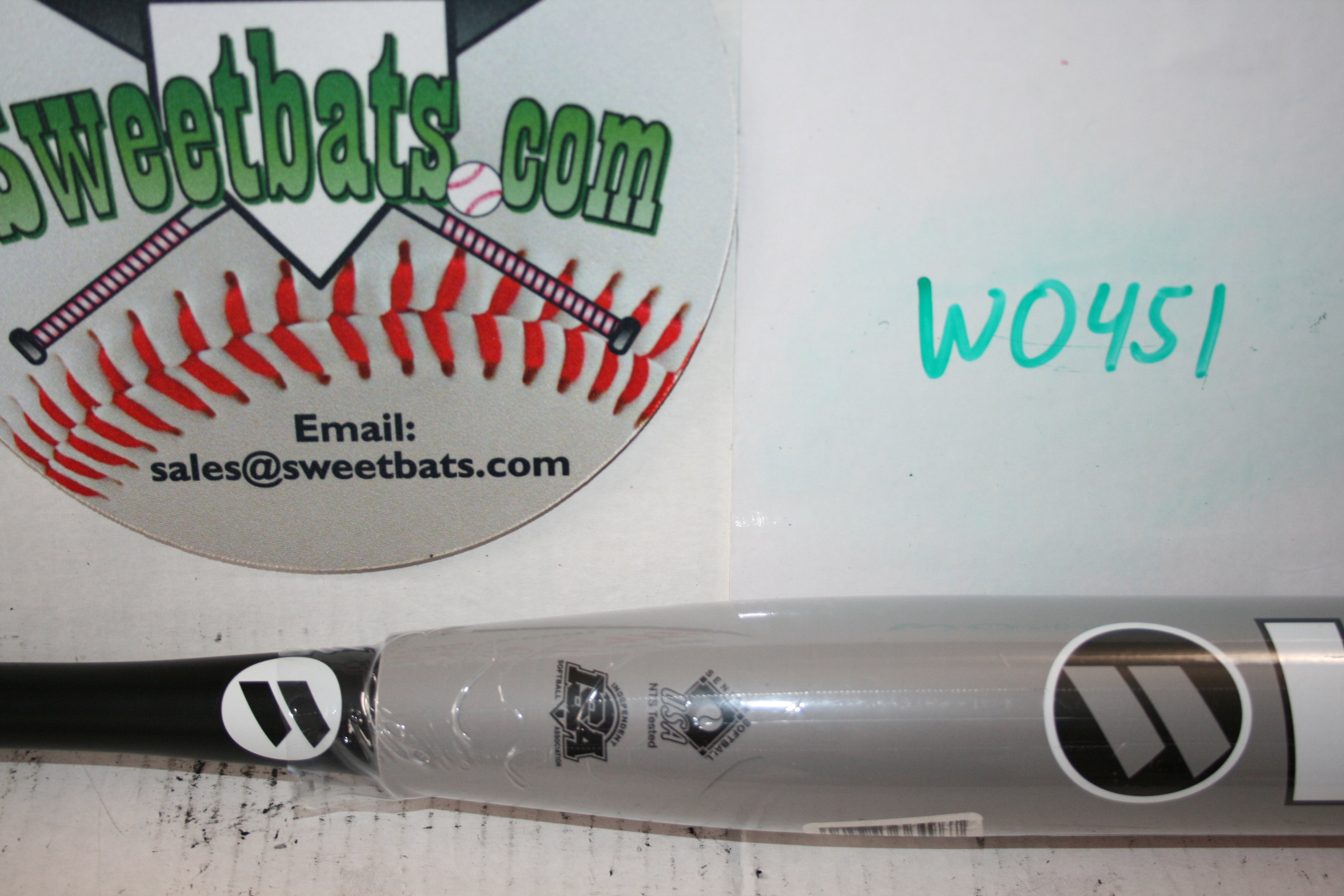 NIW 2023 Senior Worth Krecher GAMER Slowpitch Softball Bat WSS3KGL SSUSA XL