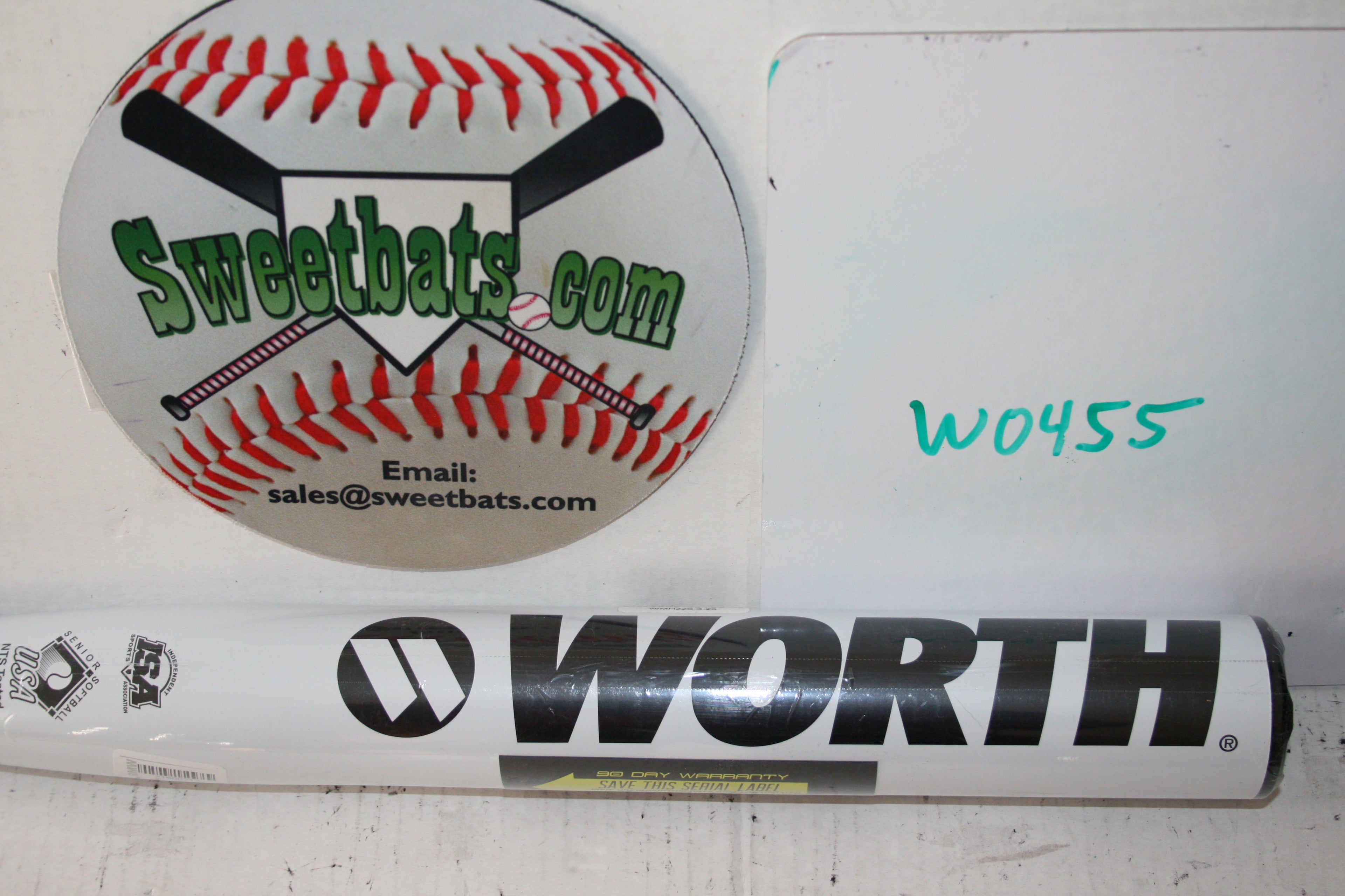 NEW NIW Worth HITMAN Mach 1 428 Senior Slowptich Softball Bat 26 WMH22S SSUSA 13