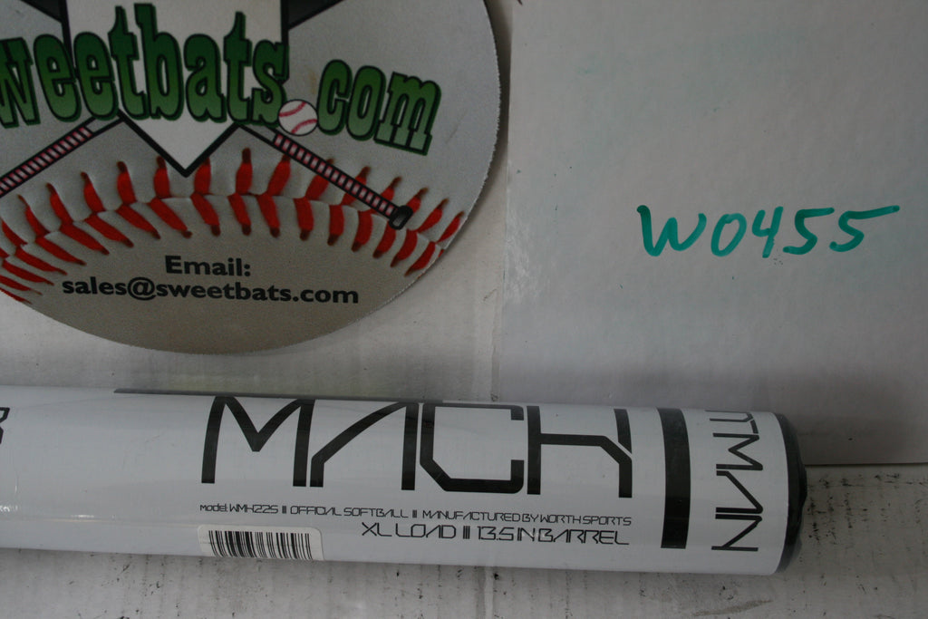 NEW NIW Worth HITMAN Mach 1 428 Senior Slowptich Softball Bat 26 WMH22S SSUSA 13