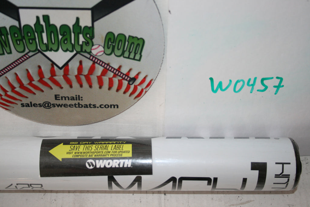 NEW NIW Worth HITMAN Mach 1 428 Senior Slowptich Softball Bat 26 WMH22S SSUSA 13