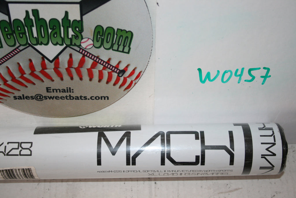 NEW NIW Worth HITMAN Mach 1 428 Senior Slowptich Softball Bat 26 WMH22S SSUSA 13