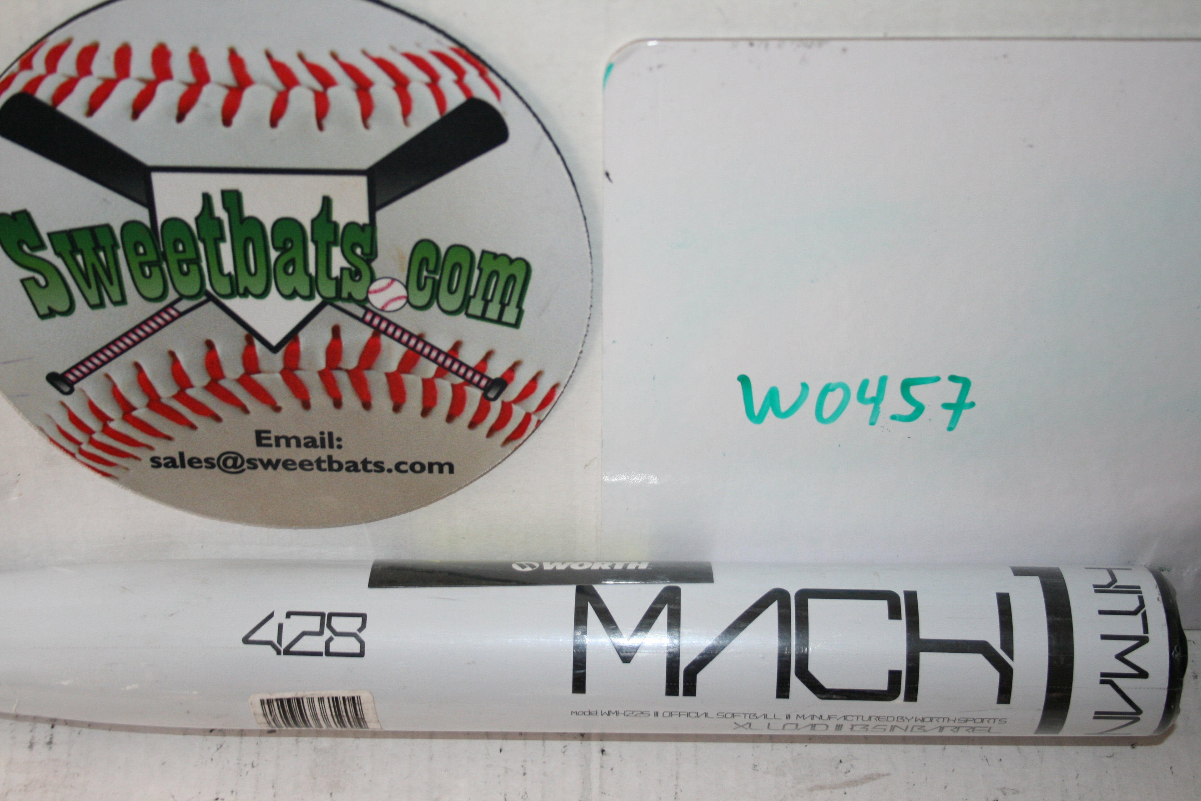 NEW NIW Worth HITMAN Mach 1 428 Senior Slowptich Softball Bat 26 WMH22S SSUSA 13