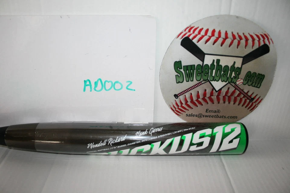 ADIDAS RUCKUS 2 PIECE Slowpitch Softball Bat .5 End Load RK12 ORIGINAL OG 12" USSSA 220