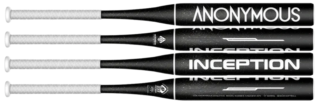 Anonymous INCEPTION LUX MONOCHROME APEX LOAD Senior Softball Bat SSUSA