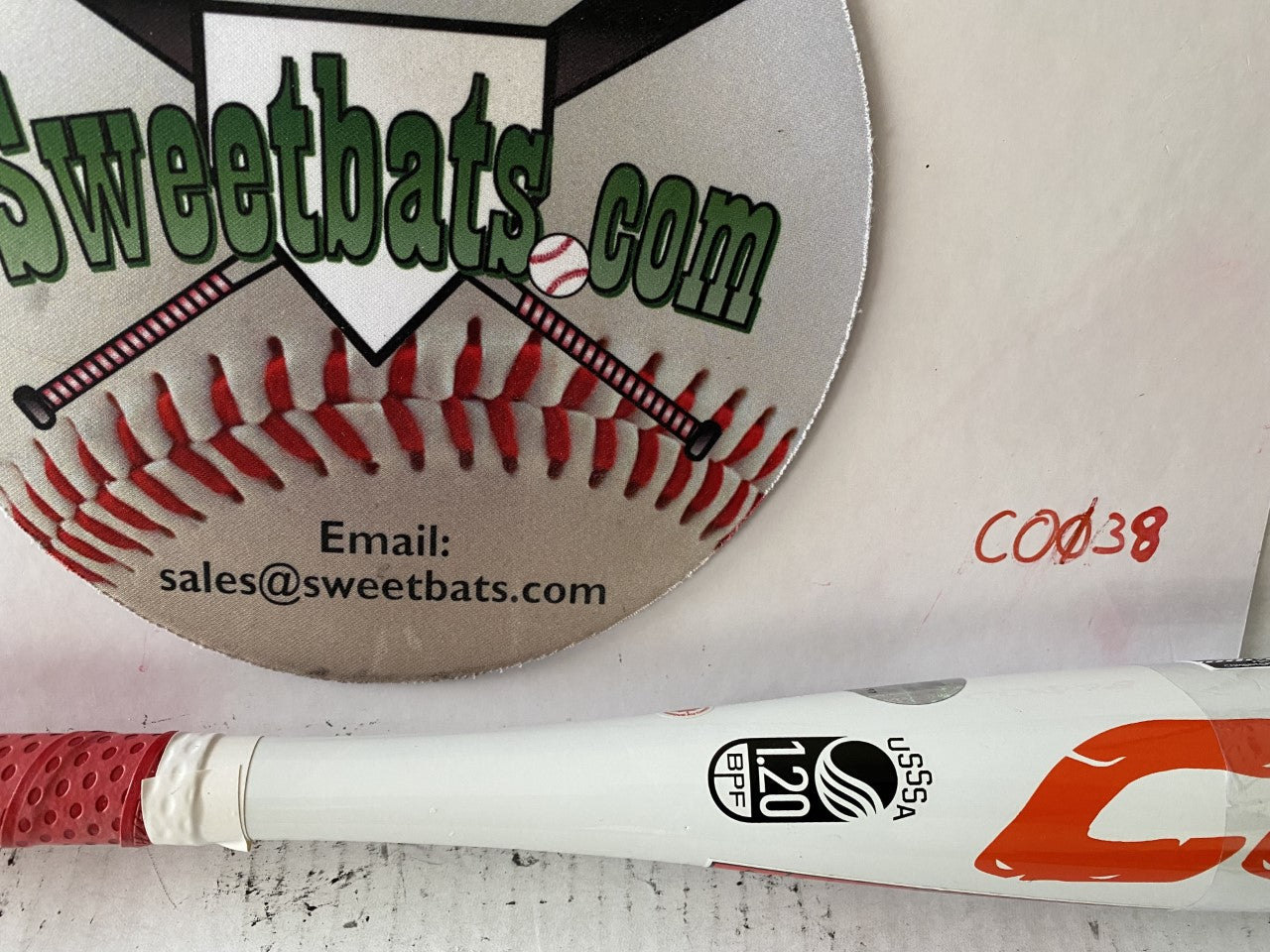 RARE New Combat Anti Virus 34 NIW softball bat USSSA 220 ASA USA SP6BATV1D DUAL STAMP