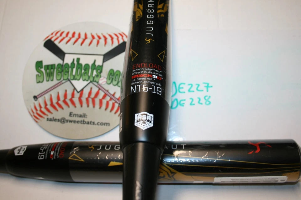 ASA USA Softball NIW 2019 Demarini Juggernaut Juggy Softball Bat Slowpitch NT5-19 ENDLOAD