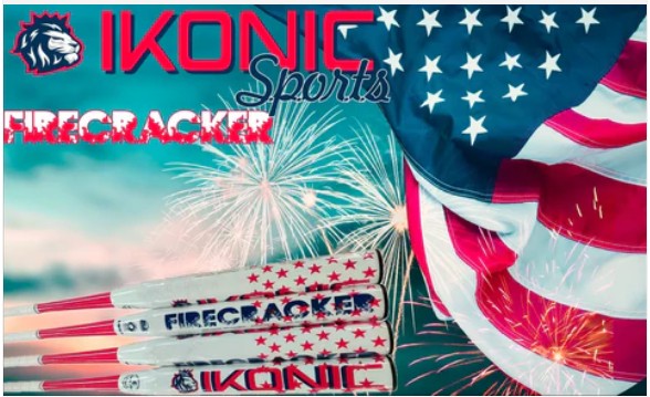 Ikonic Firecracker Senior Softball Bat 13" SSUSA 2 piece Balanced 1.21 BPF