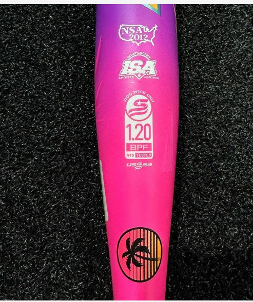 1 of 400 made!! Miken MIAMI VICE Headbanger Slowpitch Softball Bat MAX MSU5HB1L KP23 USSSA 240