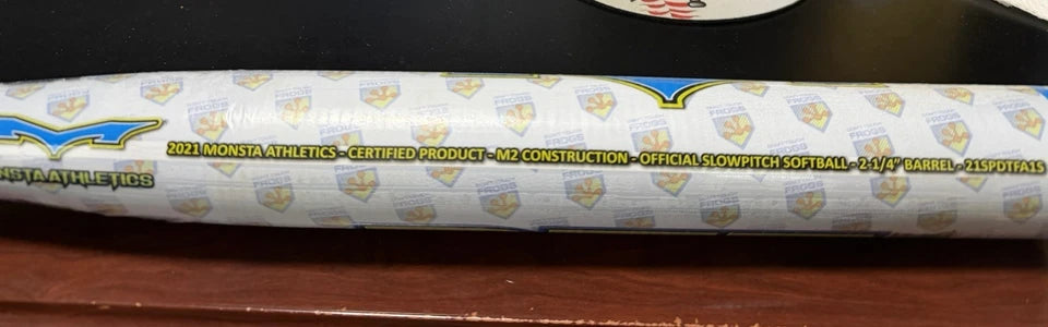 2021 Monsta DTF Don't Touch Frogs Softball bat ASA M2 1 piece USA 25 Sinister