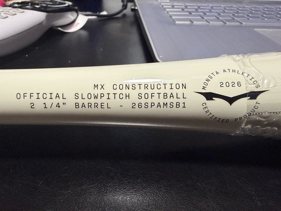 Monsta EHP MX RETURN TO SENDER Softball Bat 25 oz MID LOAD USA ASA STIFF 3500 1p