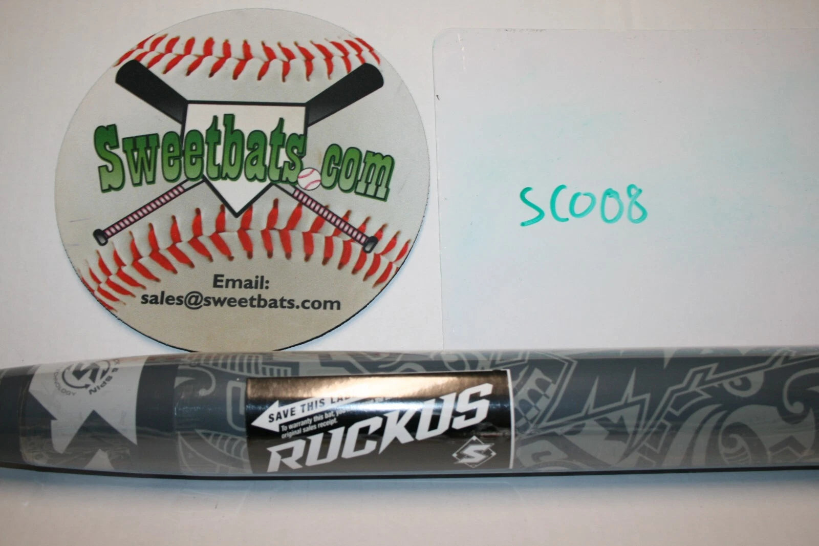 Suncoast RUCKUS MAX MAXLOAD Slowpitch Softball Bat USSSA 240 stamp SRMUSE NSA ISA