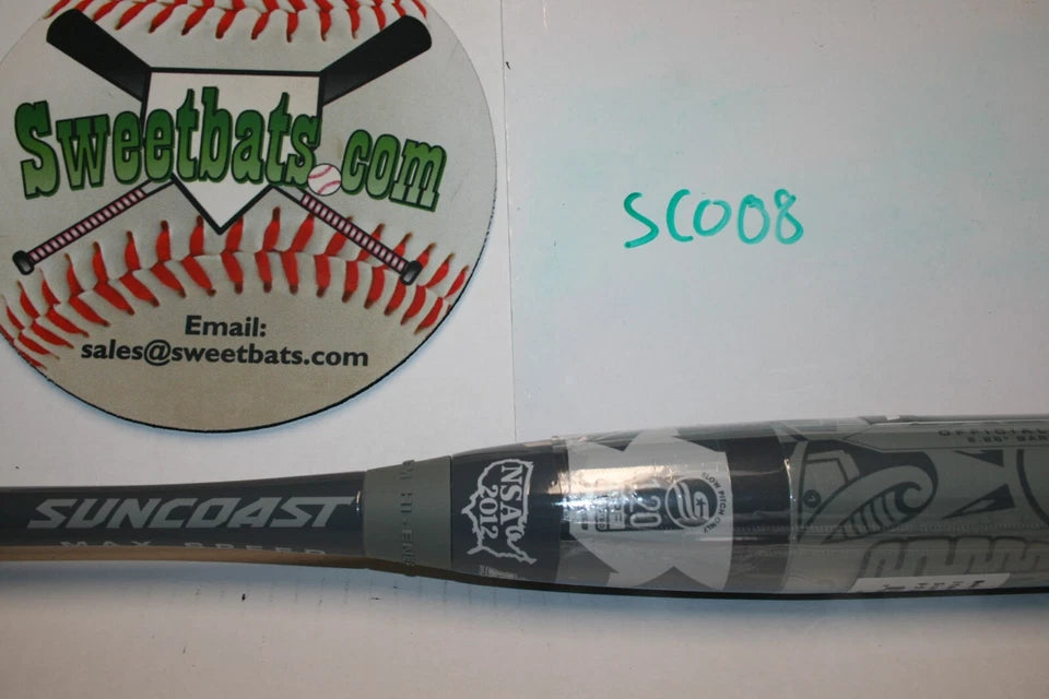 Suncoast RUCKUS MAX MAXLOAD Slowpitch Softball Bat USSSA 240 stamp SRMUSE NSA ISA