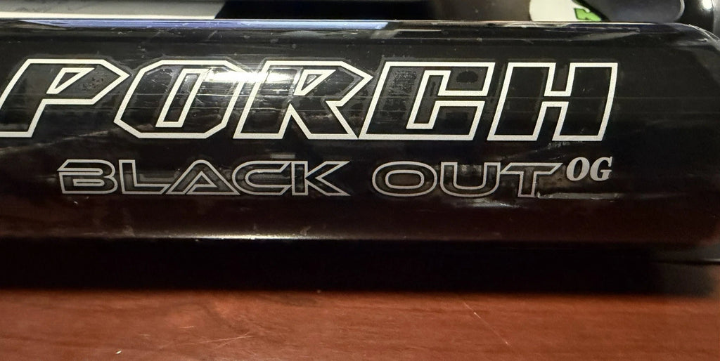 Short Porch Wig Popper Blackout OG 2 pc Senior Slowpitch Velasquez Bat SSUSA