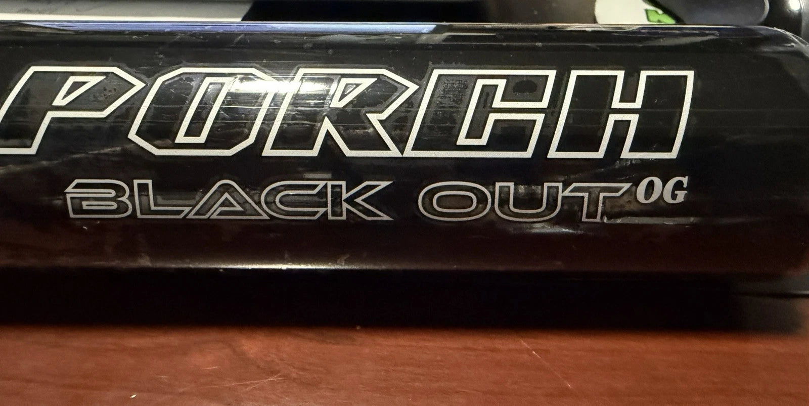 Short Porch Wig Popper Blackout OG 2 pc Senior Slowpitch Velasquez Bat SSUSA