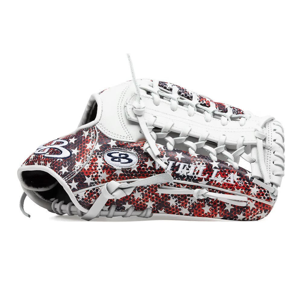 14" Inch BOOMBAH VITILLA Slowpitch Softball Fielding Glove B17 T Web USA Flag US