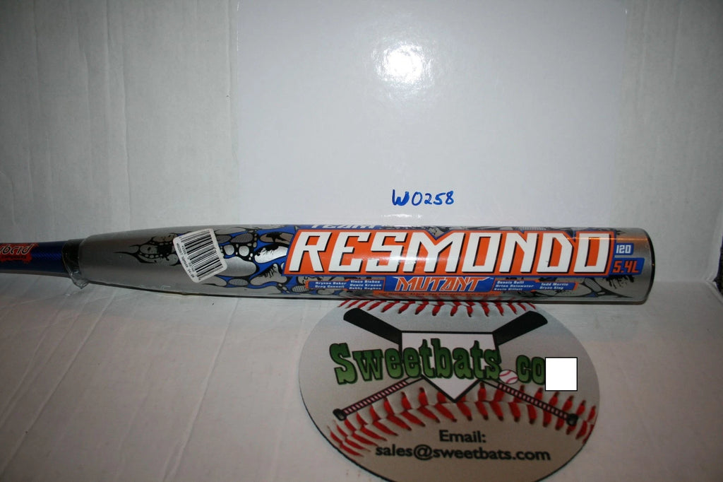 2010 34 28 Worth Team Resmondo Mutant softball bat SBM54R Max END LOAD USSSA 220